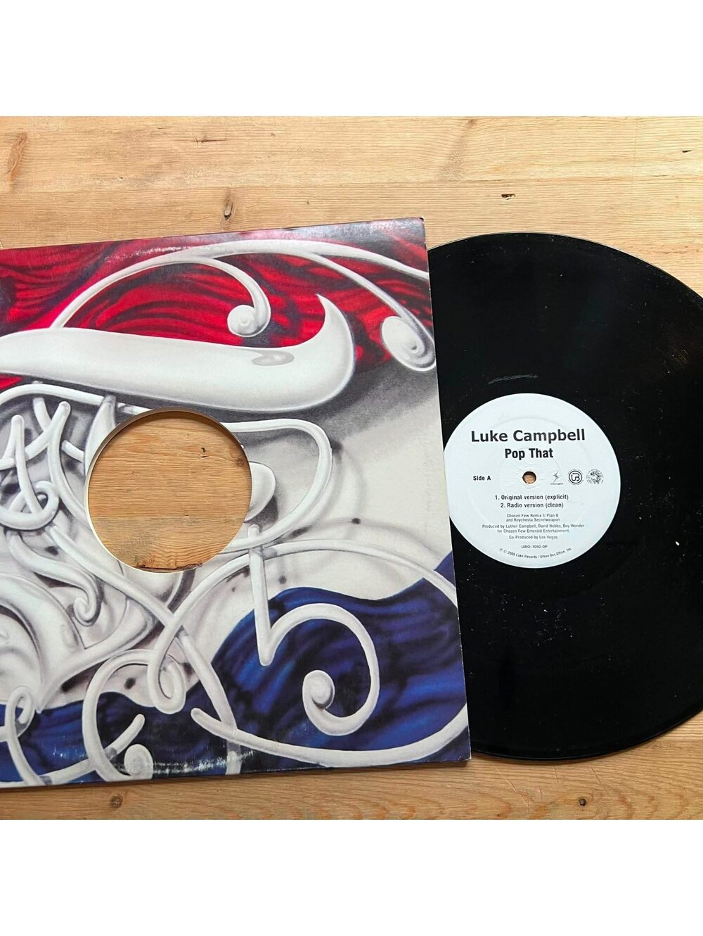Luke Campbell - Pop That 33rpm VG+ VR26